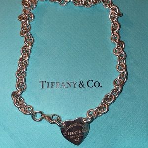 Tiffany & Co Heart Tag Authentic Choker